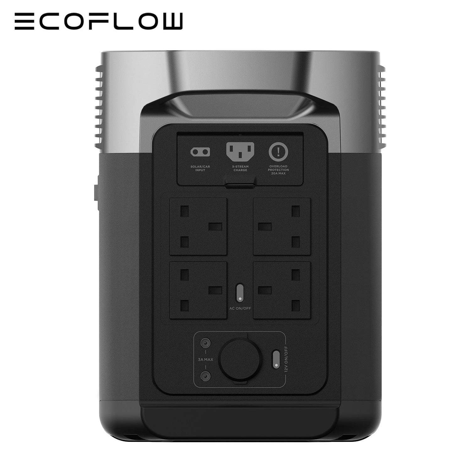 ECOFLOW DELTA 2 Portable Power Station 1024Wh LFP Solar Battery X-boost 2400W